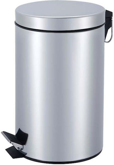 Sidirela Metallic Bathroom Basket 5lt Inox
