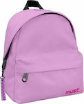 Must Monochrome Rpet Mini Purple School Bag Backpack Junior High-High School in Purple color 10lt 000584176