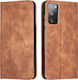 Bodycell PU Leather Book Piele artificială Maro...
