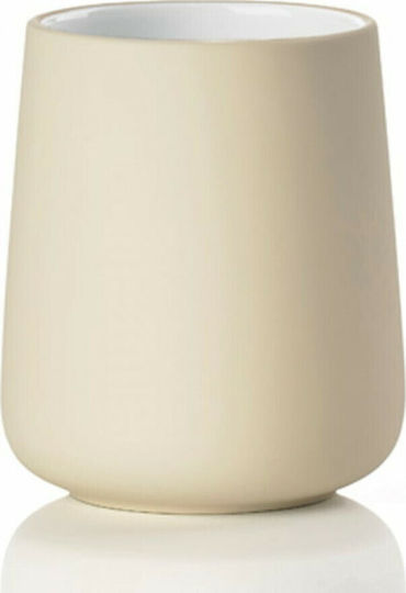 Zone Denmark Nova Porcelain Cup Holder Countertop Wheat Wheat