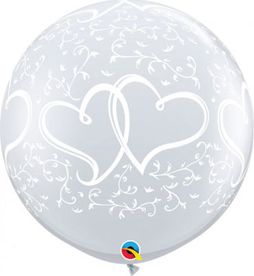Μπαλόνια Latex Entwined Hearts 86.3cm 2τμχ