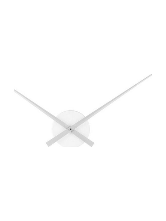 Karlsson Wall Clock Metallic Silver 44x44cm