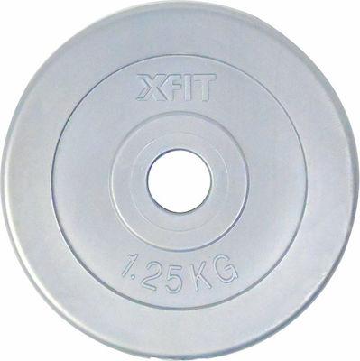 X-FIT Δίσκος Λαστιχένιος 1 x 1.25kg Φ28mm