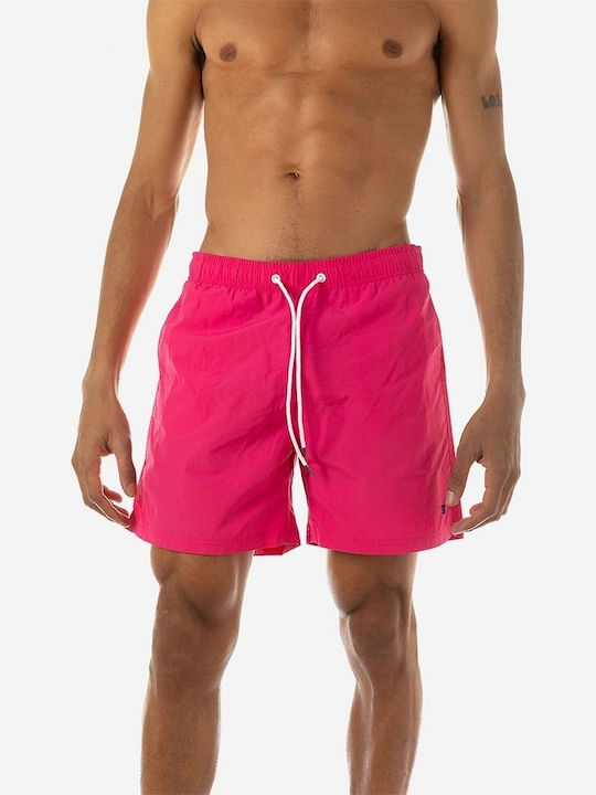 Brokers Jeans Men's Swimwear Shorts Fuchsia