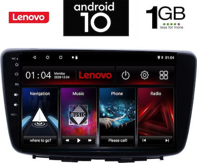 Lenovo Sistem Audio Auto pentru Suzuki Baleno 2016> (Bluetooth/USB/AUX/WiFi/GPS/Partitură) cu Ecran Tactil 9" IQ-AN X5942_GPS