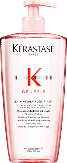 Kérastase Genesis Bain Hydra-Fortifiant Σαμπουάν κατά της Τριχόπτωσης για Λεπτά Μαλλιά 500ml