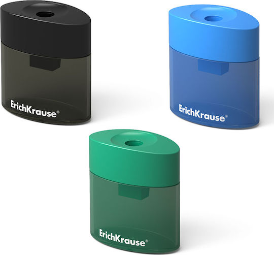 ErichKrause Smart Sharp Plastic Ascuțitoare Butoiaș (Culori diverse) 1buc