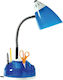 ARlight Office Lamp with Flexible Arm for Socket E27 in Blue Color
