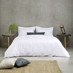 Sprintzio Hotel Sheet White Single 160x280cm Cotton 1pcs