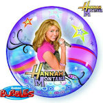 Μπαλόνι Bubble Στρογγυλό Hannah Montana Πολύχρωμο 56εκ.