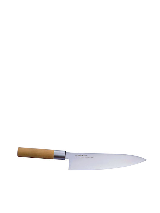 Senzo Suncraft Japanese Messer Chefkoch aus rostfreiem Stahl 21cm
