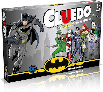 Winning Moves Επιτραπέζιο Παιχνίδι Cluedo Batman DC για 2-6 Παίκτες 8+ Ετών