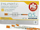 PiC Solution Insumed Insulin Syringes 31G x 8mm 0.5ml 30pcs