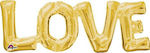 Μπαλόνι Foil Γράμμα "Love" 63x22cm Χρυσό