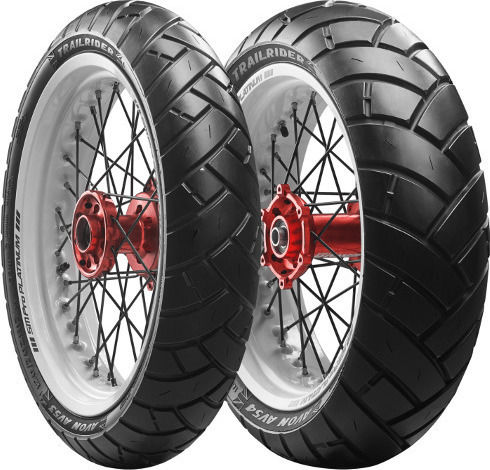 Avon Trailrider 130/80R17 65H Fără Cameră De Aer Pe Șosea Anvelopă Pentru Motocicletă Partea Din Spate