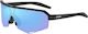 R2 Cycling Glasses Fluke with Black Frame & Mul...