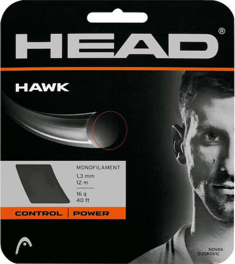Head Hawk 281103 Tennis-Saiten Gray 12m, Ø1.25mm