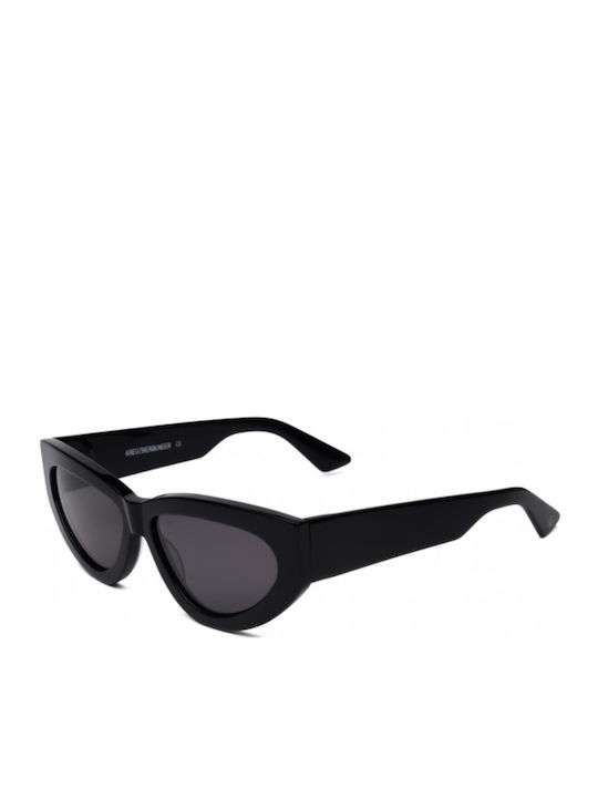 Kreuzbergkinder Jessy Sunglasses Μαύρα with Acetate Frame & Black Lens Kreuzbergkinder Jessy Sunglasses Μαύρα with Acetate Frame & Black Lens