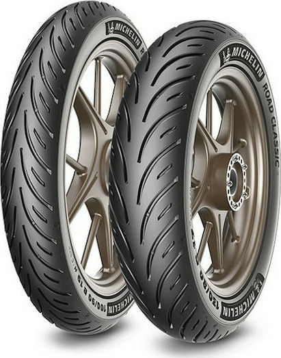 Michelin Road Classic 110/90B18 61V Fără Cameră De Aer Pe Șosea Anvelopă Pentru Motociclete Partea Din Față