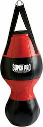 Super Super Pro Συνθετικός Σάκος Μποξ 20kg με Ύψος 80cm Πολύχρωμος