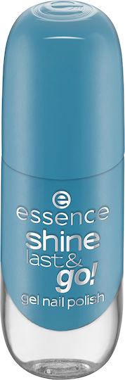 Essence Shine Last & Go Гланцов Дълготраен Лак За Нокти 77 Дийп Сий Бейби 8мл