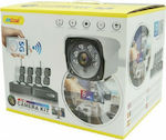 Andowl Surveillance System 8 Cameras Cameras IP 1080p with Recorder NVR