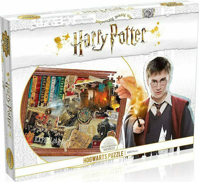 Harry Potter - Hogwarts Puzzle 2D 1000 Pieces