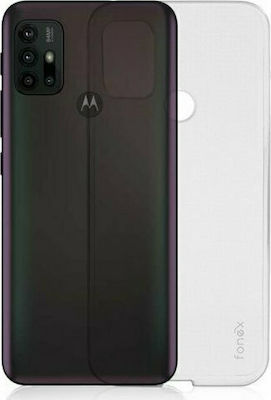 Fonex TPU 0.2mm Silicone Back Cover Transparent (Moto G30)