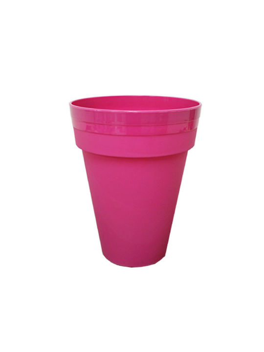 Marhome Palmowka Irys 09-00-273 Flower Pot 34x42cm in Pink Color 09-00-273 Fuschia