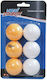 Vedes New Sports 74405355 Μπαλάκια Ping Pong 1-Star 6τμχ