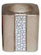Marhome Candle Holder Metal Gold 19x19x93.5cm 1pcs