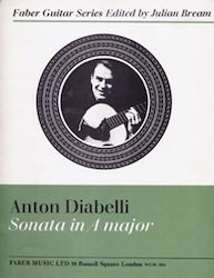Faber Diabelli Anton - Sonata in A major Learning Method for Guitar