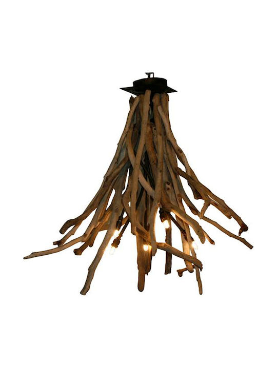 Ceiling Mount Light Brown with Socket G9