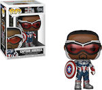 Funko Pop! Televiziune: Captain America - Captain America 814 Cap de bobble