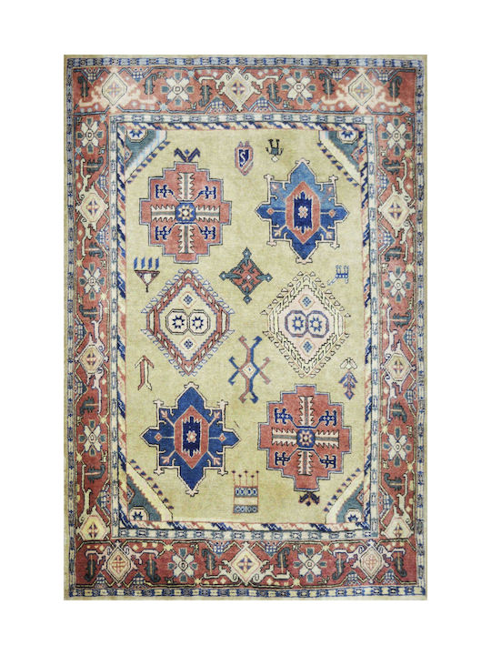 Handmade Carpet Gharajeh Wool 193X164 193X164cm