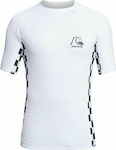 Quiksilver Arch This Men's Short Sleeve Sun Protection Shirt White