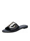 B-Soft 142-20232 Women's Flat Sandals in Black Color 142/2023-2