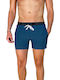 3Guys Simon Herren Badebekleidung Shorts Blau