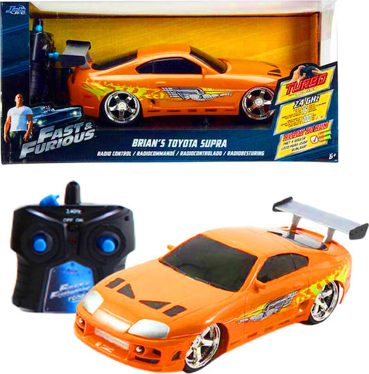 Jada Toys Fast & Furious Brian's Toyota Τηλεκατευθυνόμενο Αυτοκίνητο Πορτοκαλί