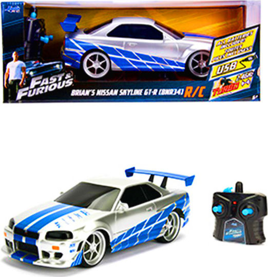 Jada Toys Fast & Furious Nissan Skyline GTR Τηλεκατευθυνόμενο Αυτοκίνητο