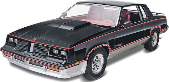 Revell Pontiac U.S.A. Collection 1983 Hurst Oldsmobile 1:25 Фигура за Моделизъм Автомобил Червена 94 Части в Мащаб 1:25