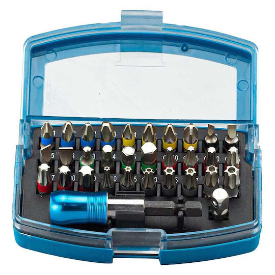 Bormann Pro Set 32 Schraubendreher-Bits Kreuz / Torx / Stern BHT1320