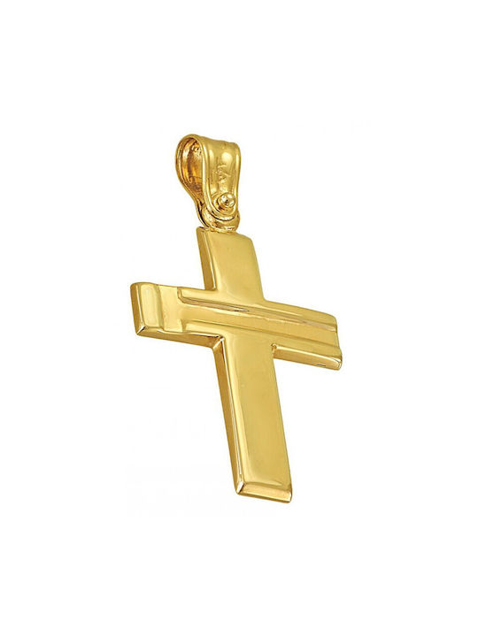 Gold Cross ST25400F 14 Carat gold cross