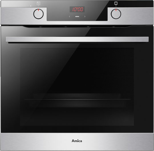 Amica ED37617X X-Type Steam Φούρνος άνω Πάγκου 77lt Π59.5εκ. Inox