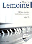 Nakas Lemoine Henry - 50 Εύκολες σπουδές Op.37 Μέθοδος Εκμάθησης για Πιάνο + CD