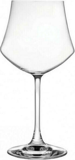 RCR Ego Set of Glasses for Red Wine made of Crystal Stemmed 430ml 6pcs