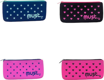 Must 584014 Pencil Case with 1 Compartment Various Designs/Colours 000584014