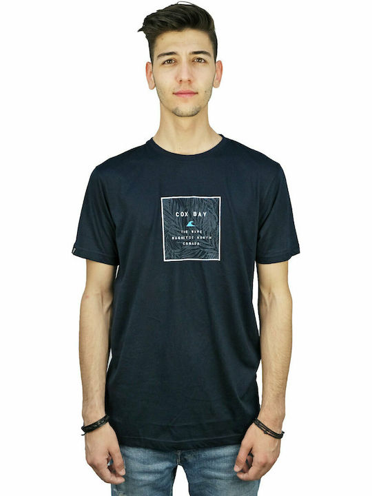 Magnetic North Men's Short Sleeve T-shirt Navy Blue