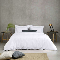 Sprintzio Oxford Μαξιλαροθήκη Ξενοδοχείου Ριγέ 52x75εκ.