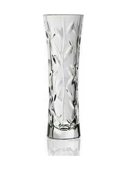 RCR Vază Decorativă Cristal Transparent 19cm 1buc